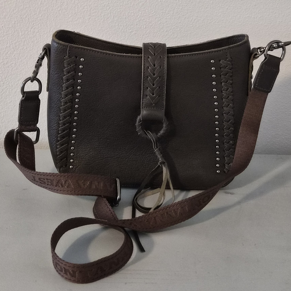 Montana West Coffee Whipstitch Conceal Carry Purse - Picture 2 of 9